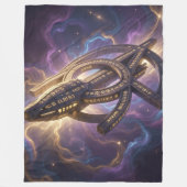 Stellar Path – Journey Through the Universe´14 フリースブランケット (正面)