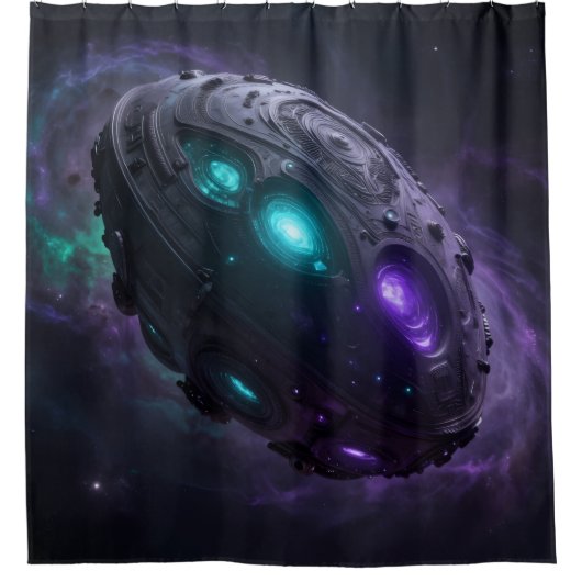 Stellar Path – Journey Through the Universe´1 シャワーカーテン (正面)