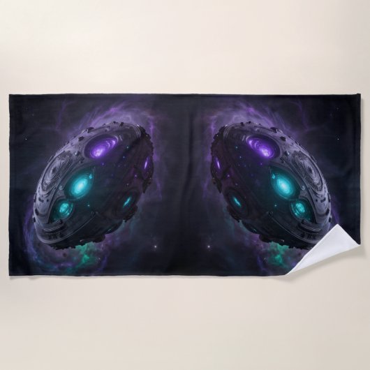 Stellar Path – Journey Through the Universe´1 ビーチタオル (正面)