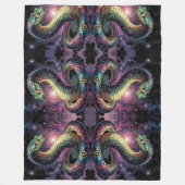 Stellar Path – Journey Through the Universe´2 フリースブランケット (正面)