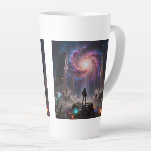 Stellar Path – Journey Through the Universe´3 カフェラテマグ (右アングル)