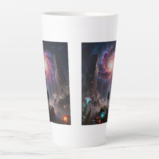 Stellar Path – Journey Through the Universe´3 カフェラテマグ (正面)