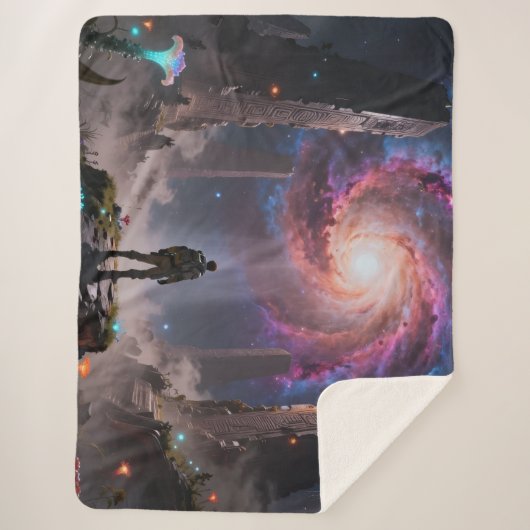 Stellar Path – Journey Through the Universe´3 シェルパブランケット (正面)