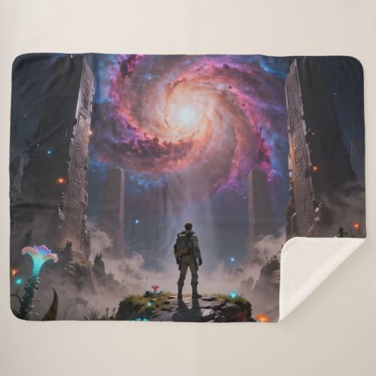 Stellar Path – Journey Through the Universe´3 シェルパブランケット (正面(横))