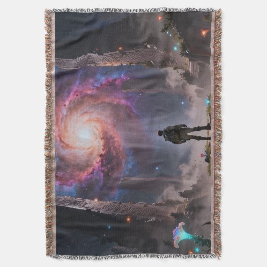 Stellar Path – Journey Through the Universe´3 スローブランケット (正面縦)