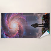 Stellar Path – Journey Through the Universe´3 ビーチタオル (正面)