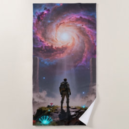 Stellar Path – Journey Through the Universe´3 ビーチタオル