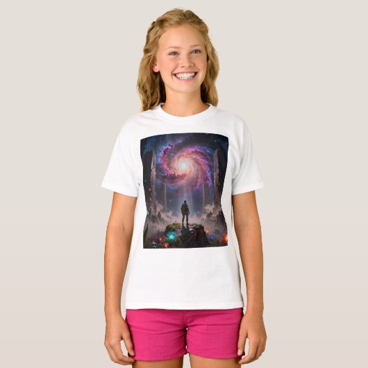 Stellar Path – Journey Through the Universe´3 Tシャツ (正面フル)