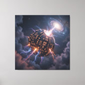 Stellar Path – Journey Through the Universe´4 キャンバスプリント (正面)