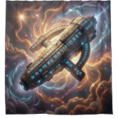 Stellar Path – Journey Through the Universe´5 シャワーカーテン (正面)
