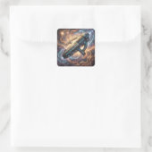 Stellar Path – Journey Through the Universe´5 スクエアシール (バッグ)
