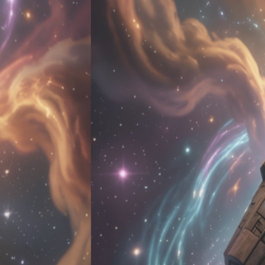 Stellar Path – Journey Through the Universe´5 壁紙 (縫い目)