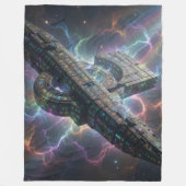 Stellar Path – Journey Through the Universe´6 フリースブランケット (正面)