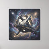 Stellar Path – Journey Through the Universe´7 キャンバスプリント (正面)