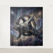 Stellar Path – Journey Through the Universe´7 タペストリー (正面)