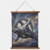 Stellar Path – Journey Through the Universe´7 吊り下げ型タペストリー (正面)