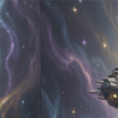 Stellar Path – Journey Through the Universe´7 壁紙 (縫い目)