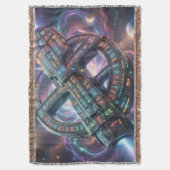 Stellar Path – Journey Through the Universe´8 スローブランケット (正面縦)