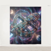 Stellar Path – Journey Through the Universe´8 タペストリー (正面)