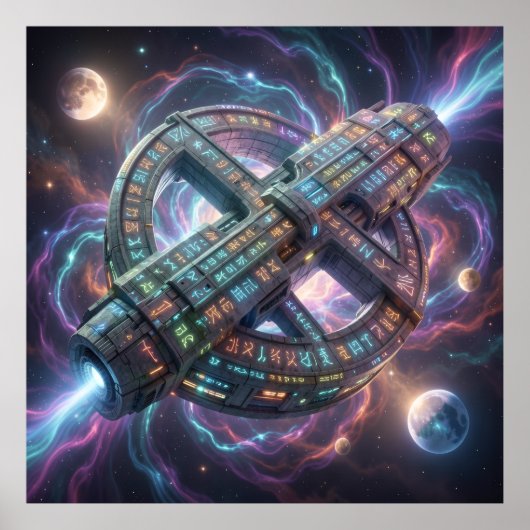 Stellar Path – Journey Through the Universe´8 ポスター (正面)