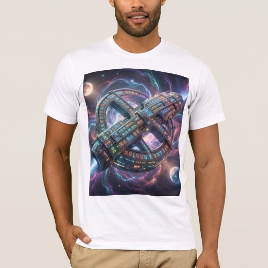 Stellar Path – Journey Through the Universe´8 Tシャツ (正面)