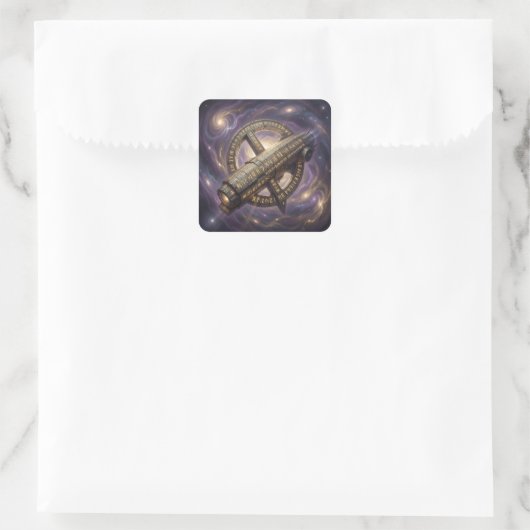 Stellar Path – Journey Through the Universe´9 スクエアシール (バッグ)