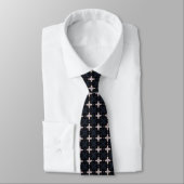 Stellar Stars Black Neck Tie ネクタイ (タイ)