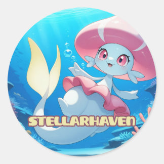 StellarHaven – バージニア州ステッカー01 ラウンドシール