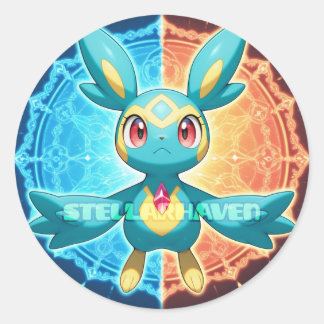 StellarHaven - Yovaステッカー01 ラウンドシール