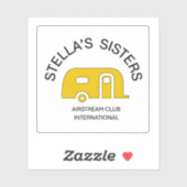 Stella's Sisters Extra Small Square Vinyl Sticker シール (シート)