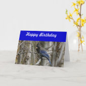 Stellerのジェイのバースデー・カード カード (黄色い花)