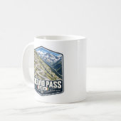 Stelvio Pass – Passo dello Stelvio コーヒーマグカップ (正面左)