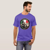 Stelvio Pass Passo Dello Stelvio Motorcycle family Tシャツ (正面フル)