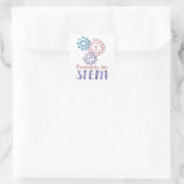STEMの女性 スクエアシール (バッグ)