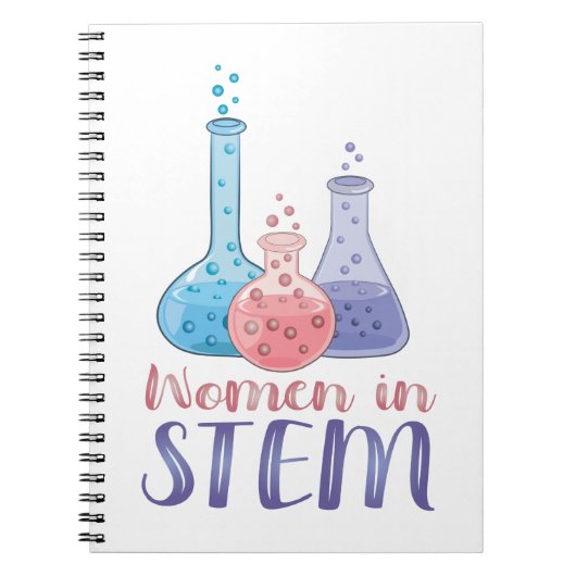 STEMの女性 ノートブック (正面)