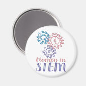 STEMの女性 マグネット (正面/裏面)