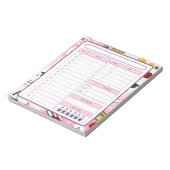 STEMサイエンス先生デイリープランナー ノートパッド (回転)