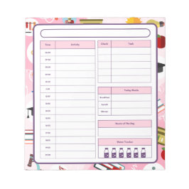 STEMサイエンス先生デイリープランナー ノートパッド