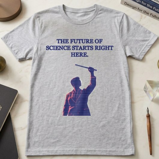 STEMデザイン ここから始まる科学の未来 Tシャツ