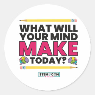 STEMノートブック – 今日は作成に適した日 ラウンドシール