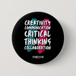 STEMボタンの4 C(4 C) 缶バッジ