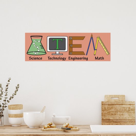 STEMポスター ポスター (キッチン)