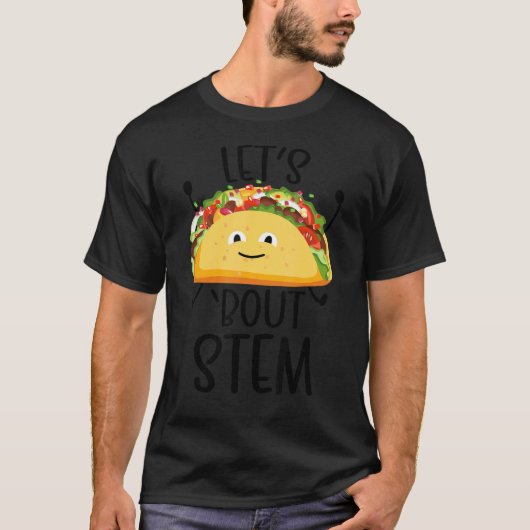 STEM先生タコサイエンスエンジニアリングM Tシャツ (正面)