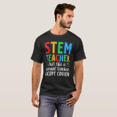 STEM先生科学技術エンジニアリング数学 Tシャツ (正面フル)