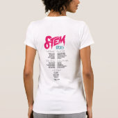 STEM理想 Tシャツ (裏面)
