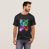 STEM科学技術エンジニアリング数学先生G Tシャツ (正面フル)