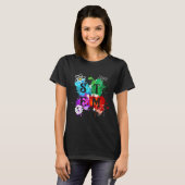 STEM科学技術エンジニアリング数学先生G Tシャツ (正面フル)