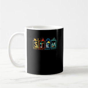 STEM科学技術エンジニアリング数学先生S コーヒーマグカップ