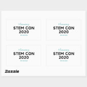 STEM CON 2020シール3 長方形シール (シート)
