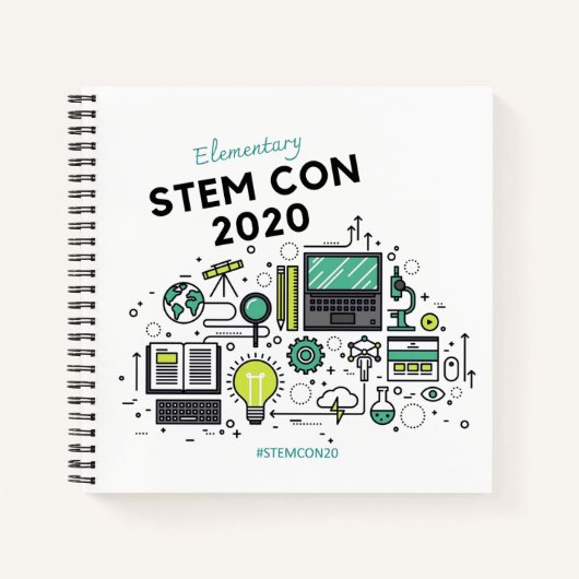 STEM CON 2020ノートブック2 ノートブック (正面)